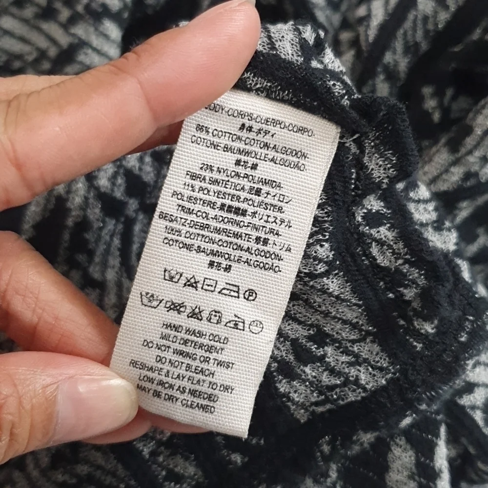 Free People Patterned Fringe Cardigan